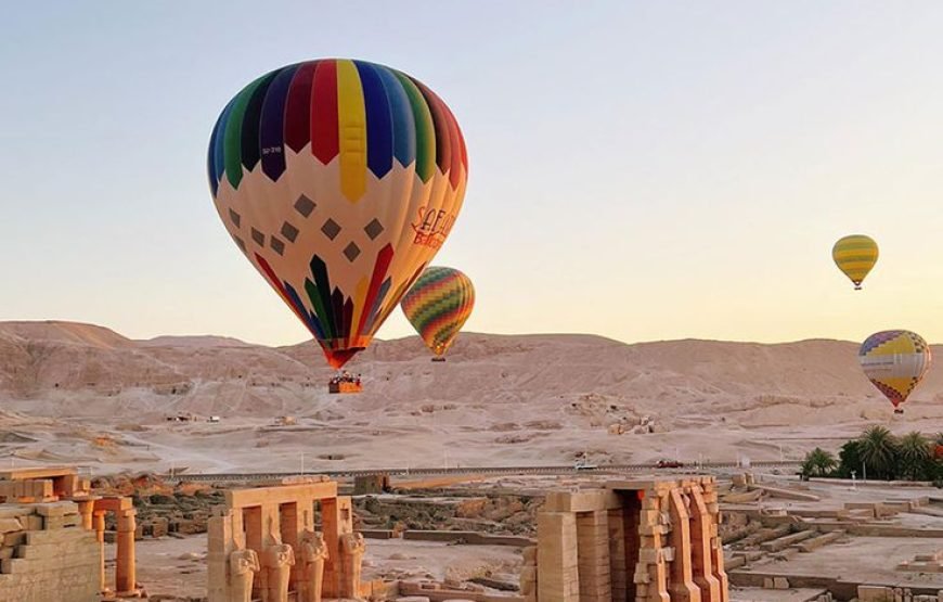 Luxor Overnight Private Tour with Hot Air Balloon