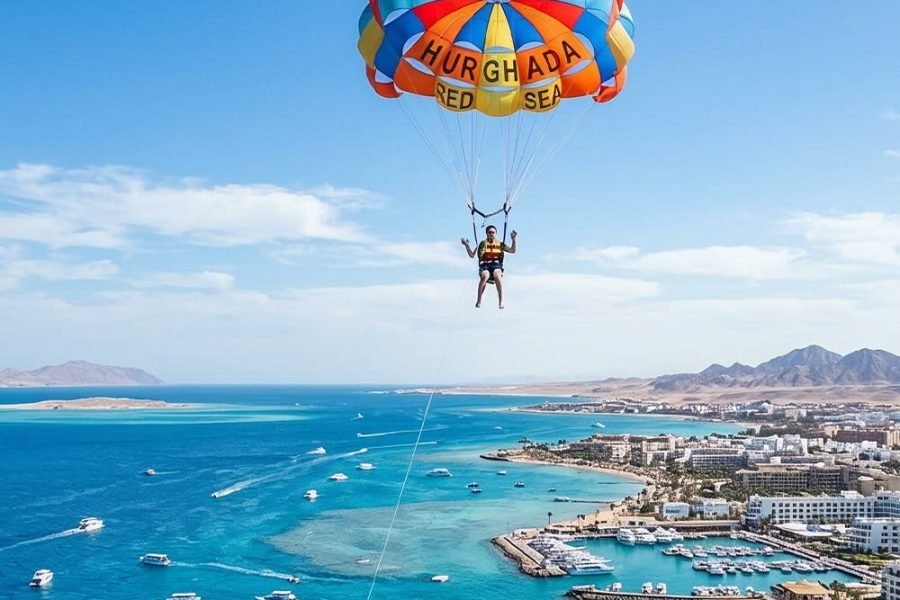 Parasailing in Hurghada – Fly Above the Red Sea